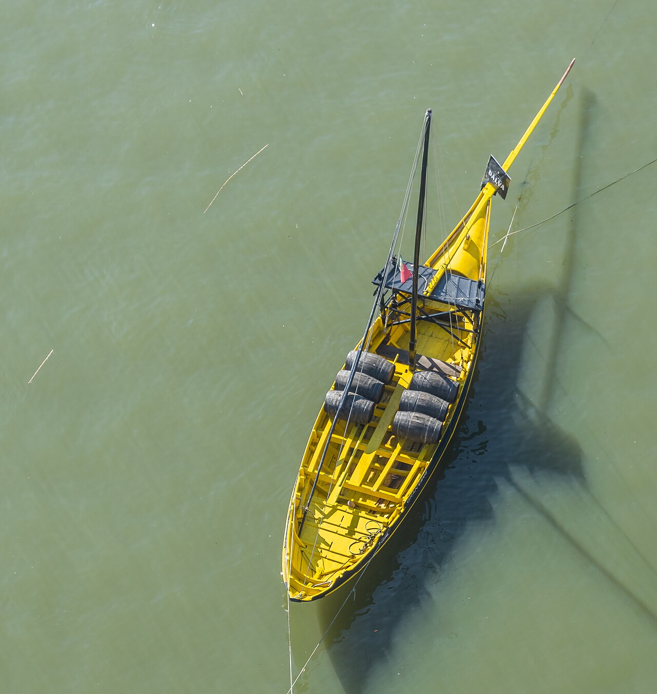 A boat on the Douro river, Portugal